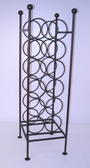 Metal wine rack "Merlot"